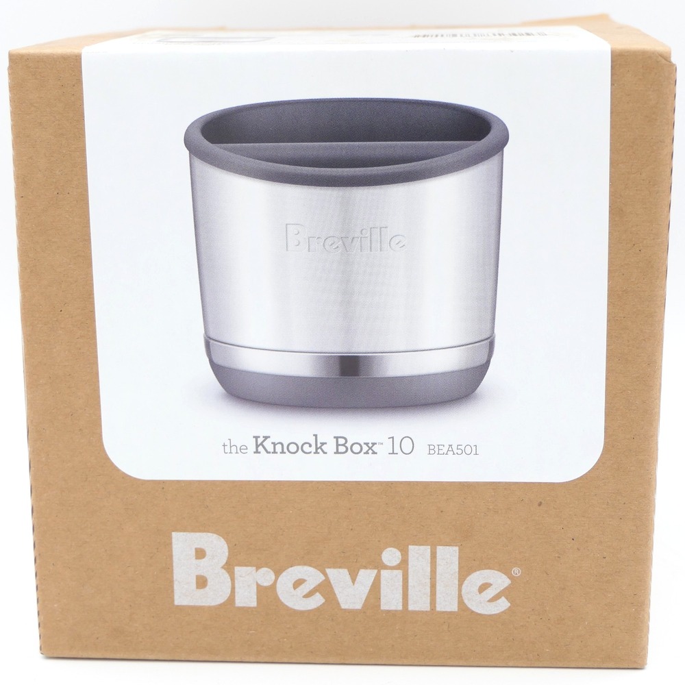 Breville The Knock Box 10 Brushed Stainless Steel BEA501BSS Coffee Puck Disposal
